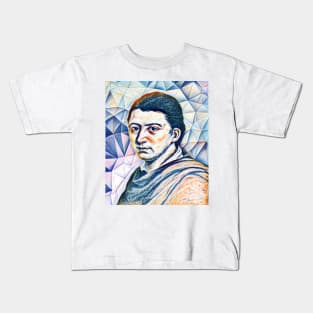 Friedrich Schlegel Portrait | Friedrich Schlegel Artwork 12 Kids T-Shirt